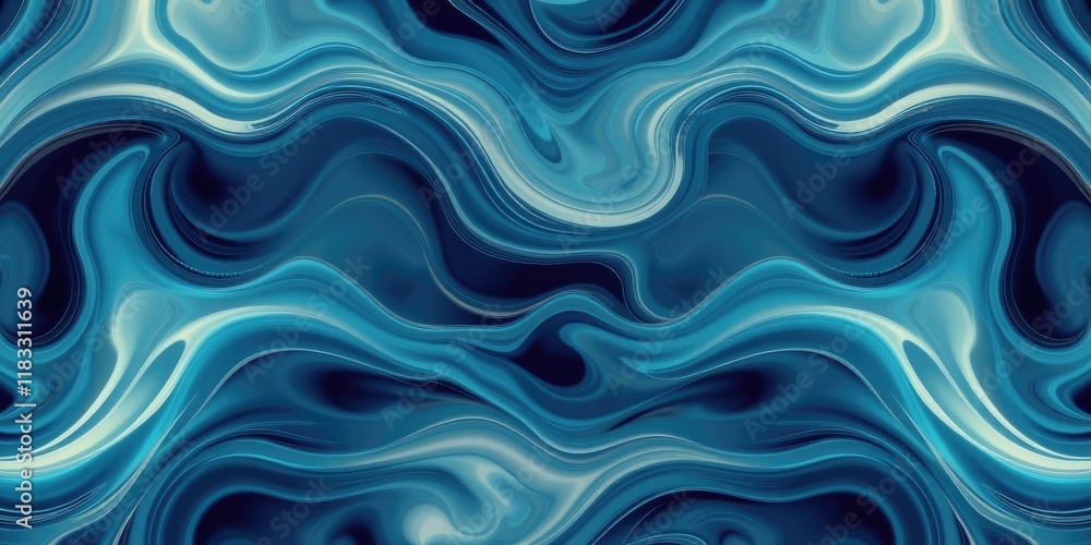 Abstract Swirling Blue and Teal Liquid Motion Design Texture Abstract Swirling Blue and Teal Liquid Motion Design Texture