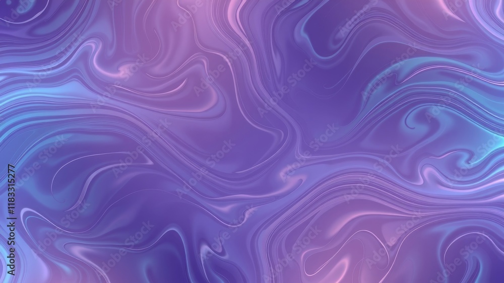 Abstract Swirling Liquid Marble Texture Background Design in Purple and Blue Hues Abstract Swirling Liquid Marble Texture Background Design in Purple and Blue Hues