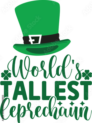 World's tallest leprechaun SVG