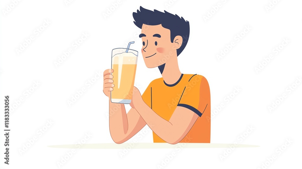 a 2D cartoon illustration of a person riding a bicycle in the park, eco-friendly fitness, white background--ar 16:9 a 2D cartoon illustration of a person riding a bicycle in the park, eco-friendly fitness, white background--ar 16:9