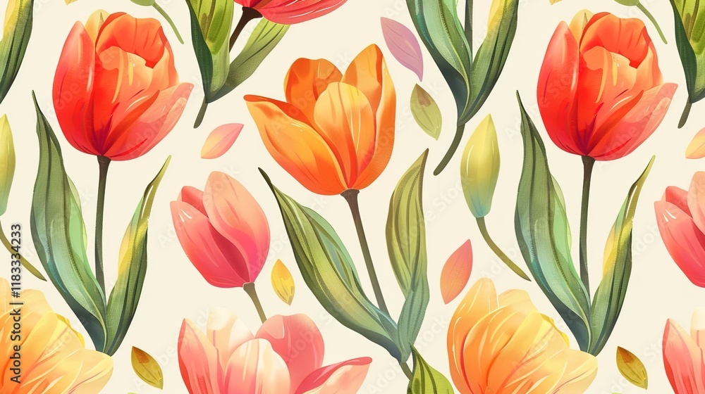 tulip pattern seamless pattern wallpaper tulip pattern seamless pattern wallpaper