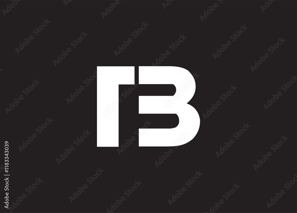 TB letter logo and initial logo design