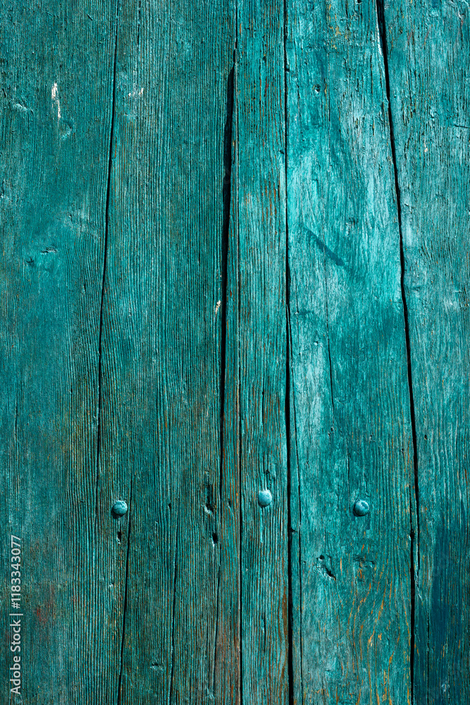 Fototapeta premium wooden plank painted green