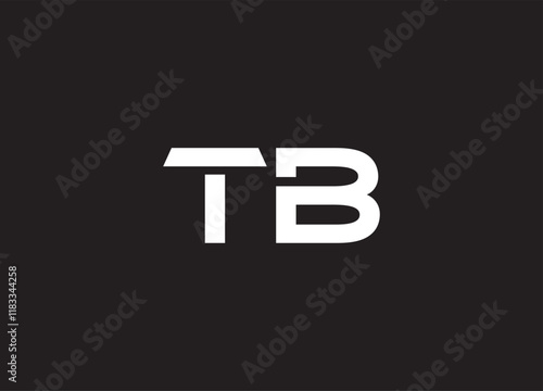 TB letter logo and initial logo design