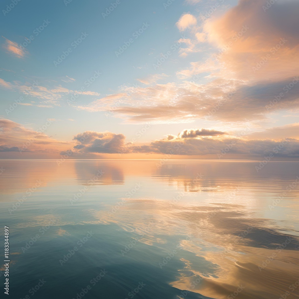 Fototapeta premium sunset on the sea