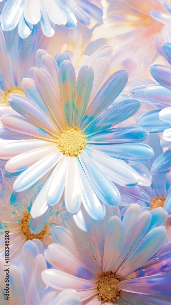 Obraz premium Daisy flower backgrounds abstract.