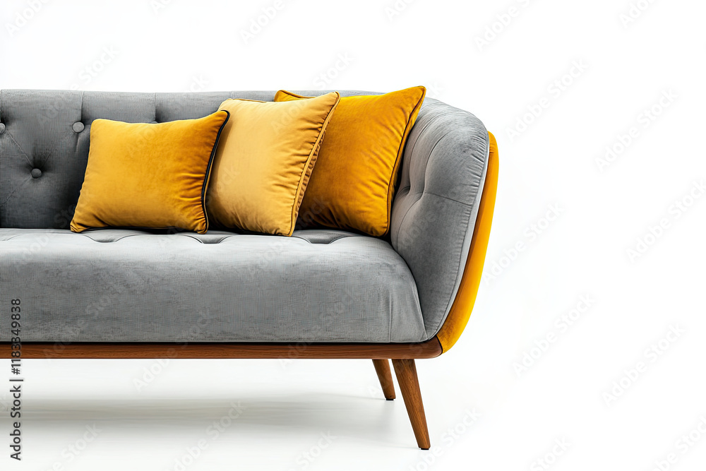 Obraz premium Sofa on white background