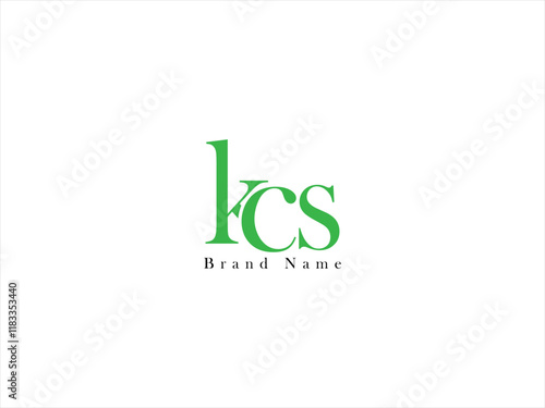 kcs letter logo vector