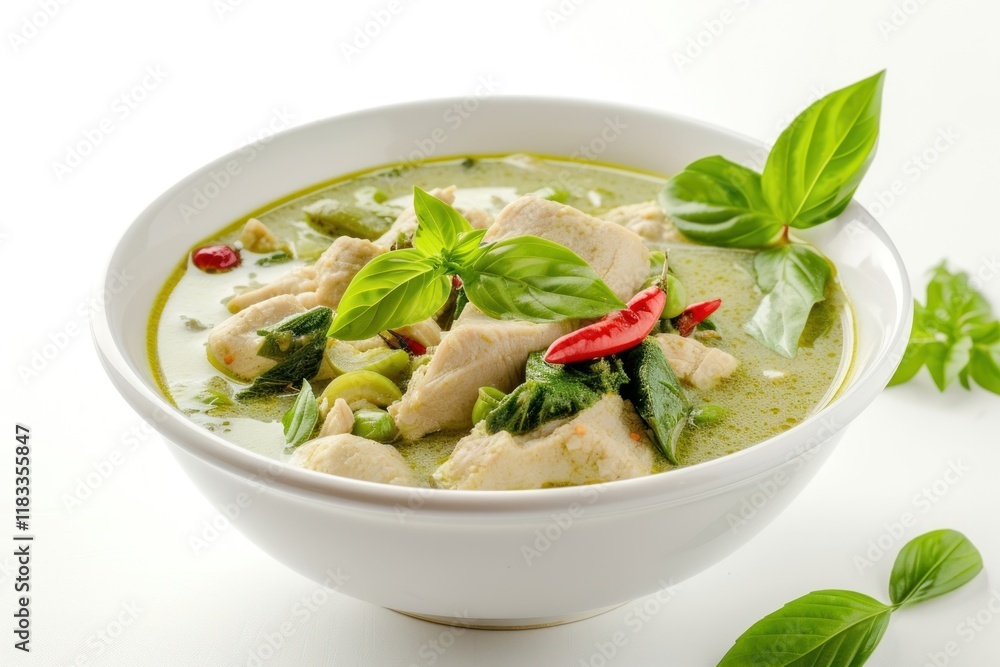 Bowl of Green Curry green curry food. Bowl of Green Curry green curry food.
