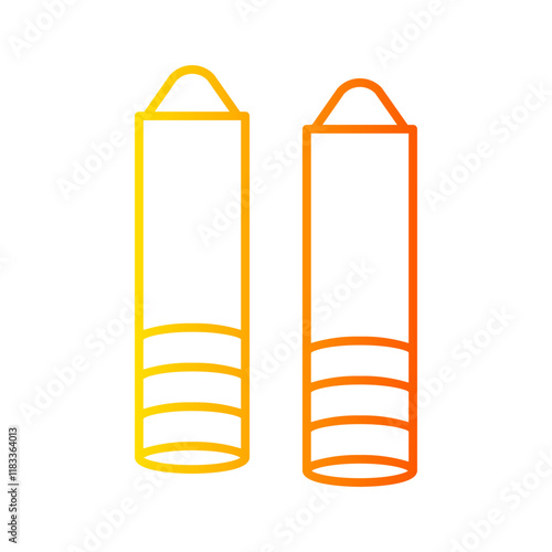 crayons gradient icon