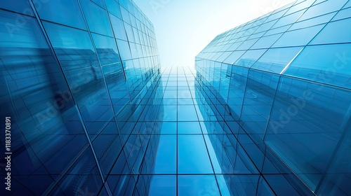 a web banner graphic for a business consultancy, it should have a clean and modern design with shades of blue and white. Include a feeling that would represent The Ultimate Business Growth Guide