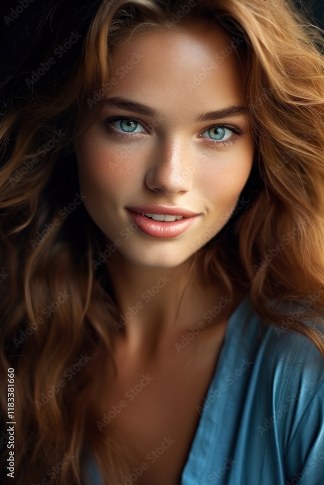 Beautiful woman smiling portrait photo skin. Beautiful woman smiling portrait photo skin.