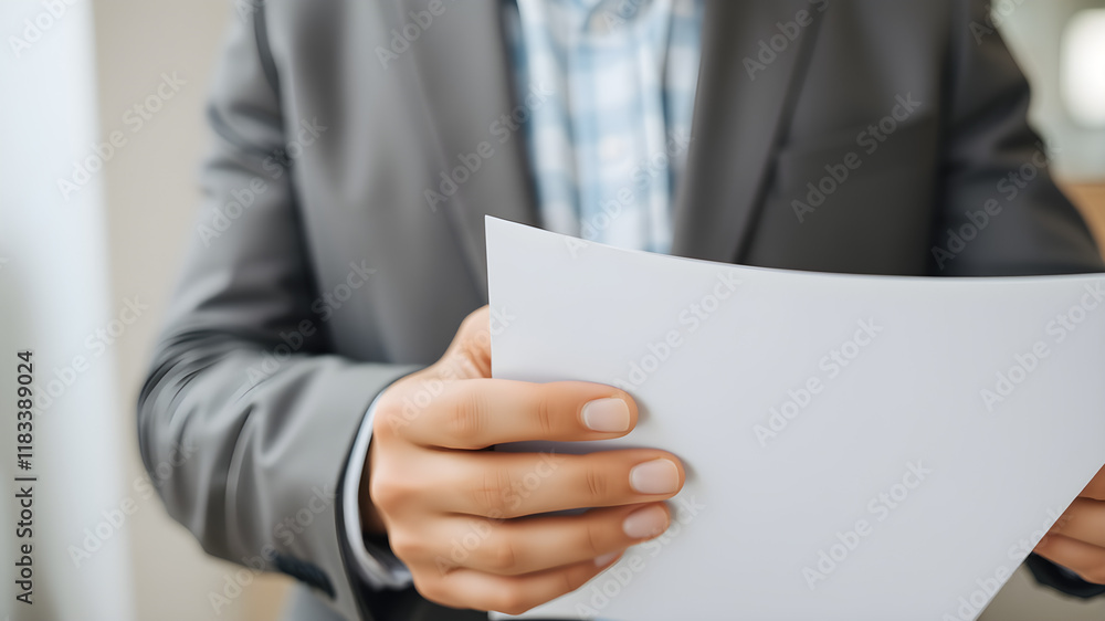 Professional Handing a Document: Communication in Business Context