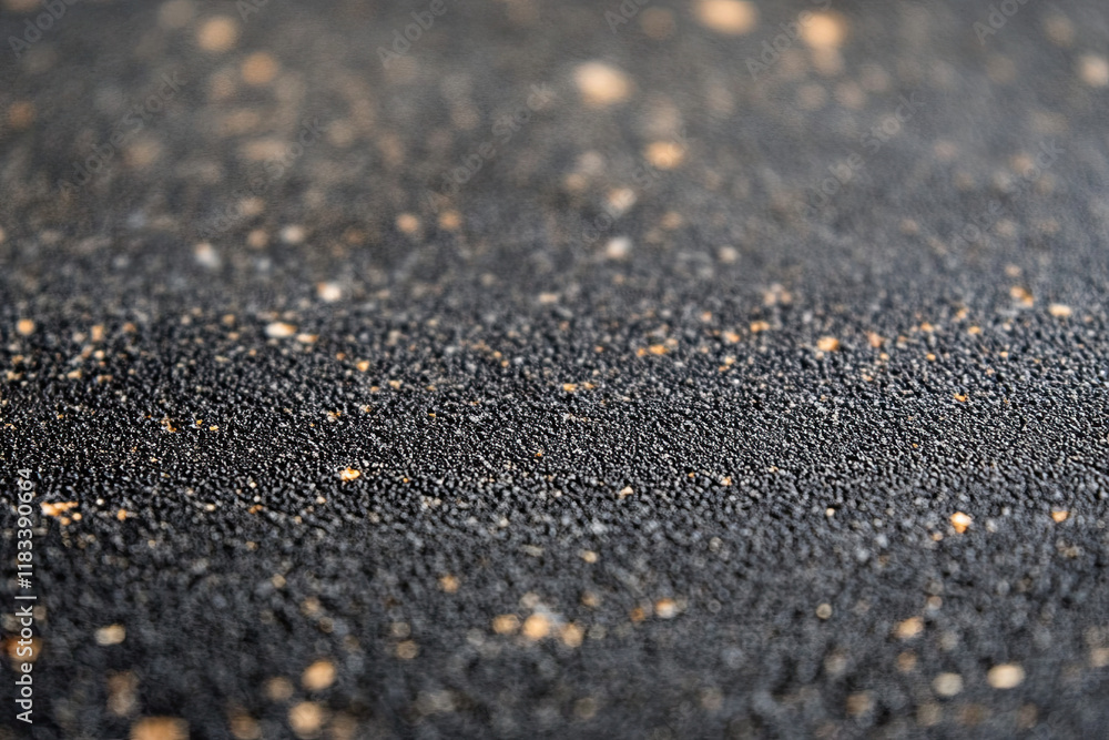 Macro of rough sandpaper, showcasing a gritty and abrasive texture Macro of rough sandpaper, showcasing a gritty and abrasive texture