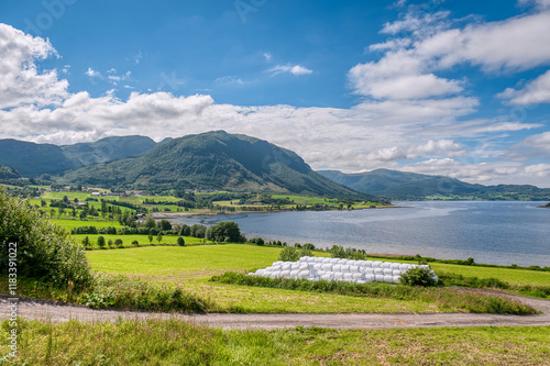 Malmefjorden is a fjord arm of Frænfjorden in the municipality of Hustadvika in Møre og Romsdal. photo