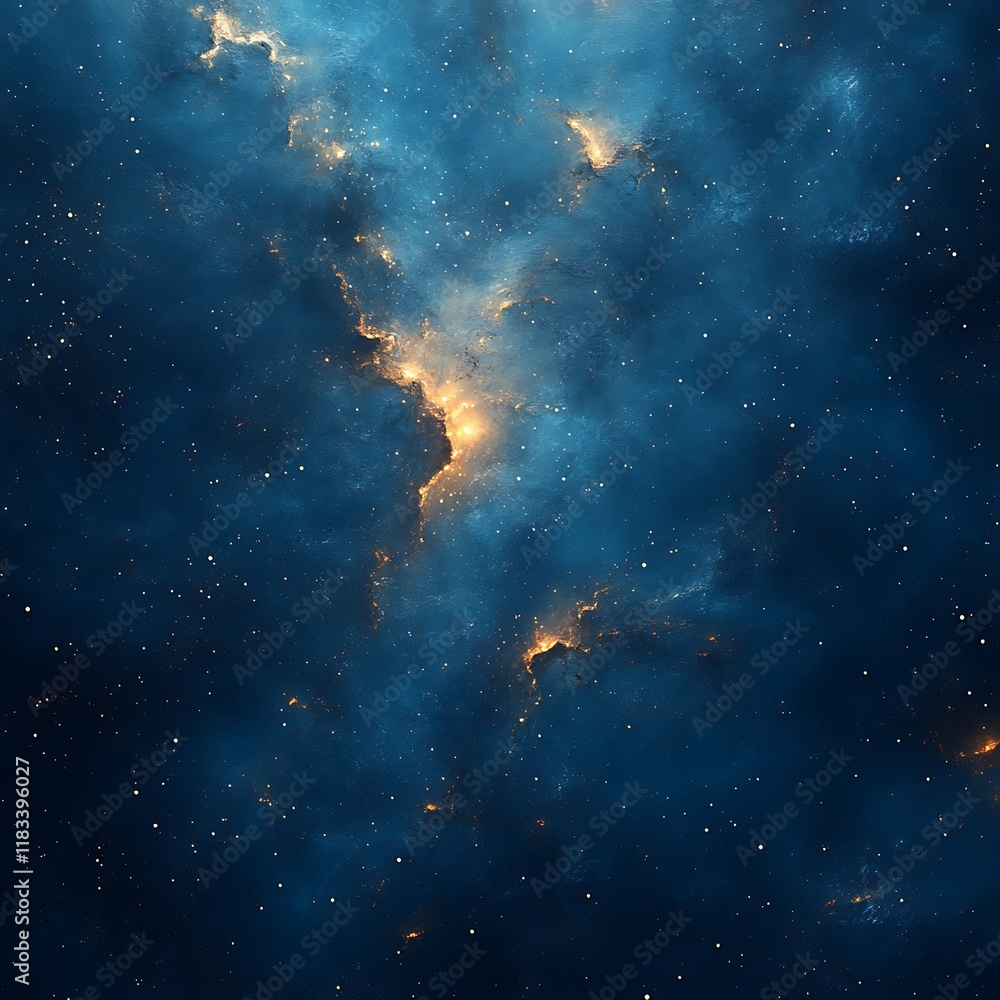 Obraz premium Wave pattern blue gradient abstract high resolution hd background