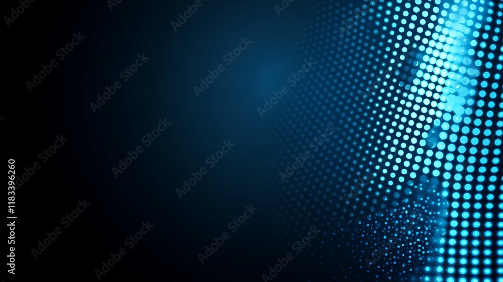 Abstract Blue Light Dots Pattern Background Design Abstract Blue Light Dots Pattern Background Design