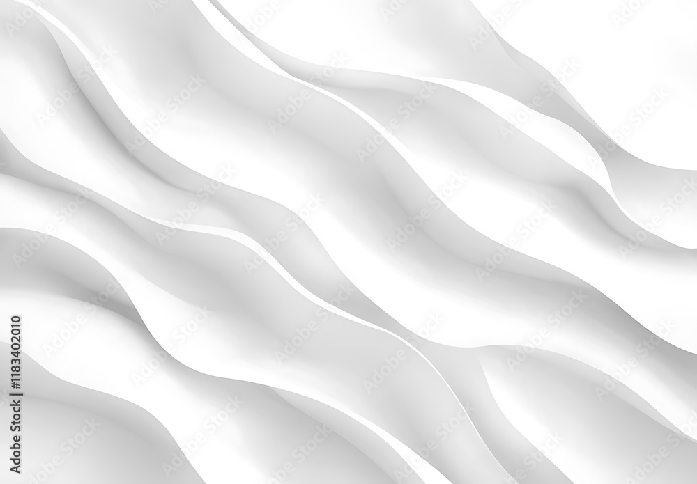 Fototapeta premium White paper texture abstract background with a soft grain