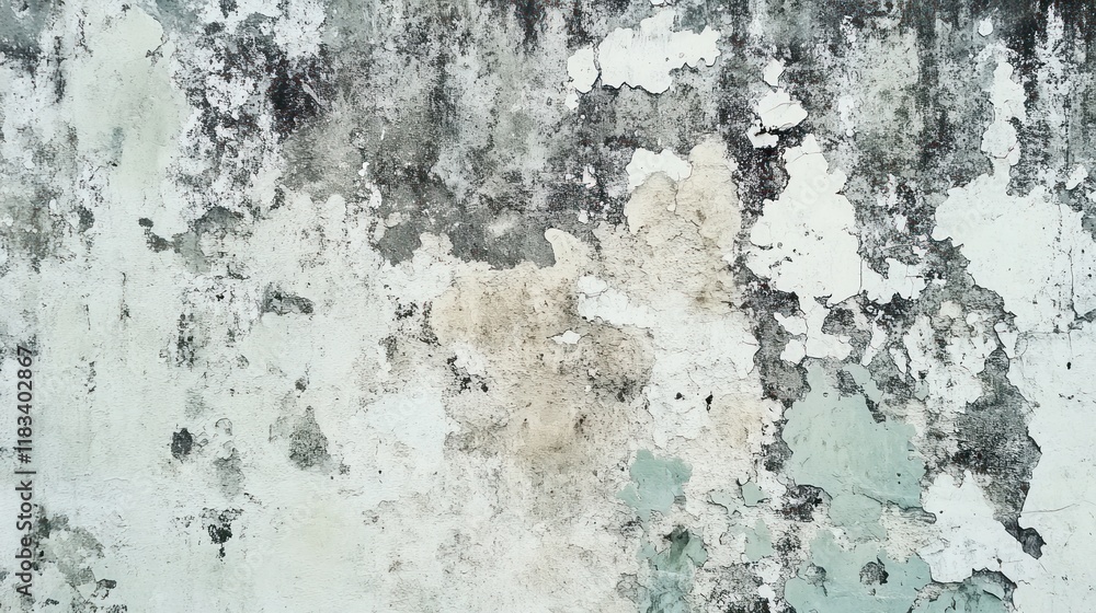 Fototapeta premium Stone-paved surface in muted gray tones, organic and weathered