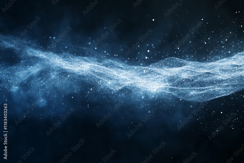 Fototapeta premium very dark navy background with abstract light