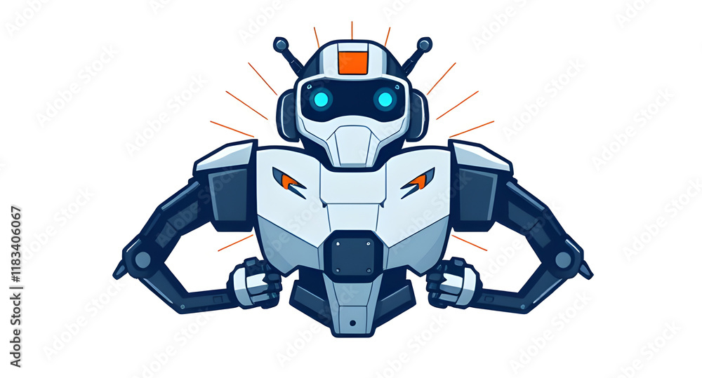 robot illustration ,use for robot icon ,robot vector art in white background,robot,ai,ai concept robot illustration ,use for robot icon ,robot vector art in white background,robot,ai,ai concept