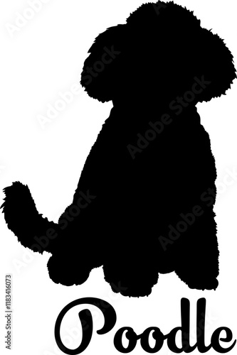 Poodle.svg dog silhouette, dog, dog breeds, logo, vector, love me love my dog, silhouette, i love my dog, animal, illustration, icon, sign, design, black, symbol, pet, love

