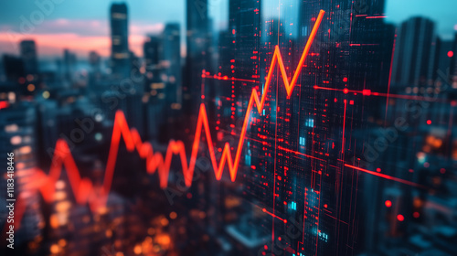 Wallpaper Mural Futuristic digital abstract background with glowing lines and patterns in blue and green, representing technology, data, and security, with a sense of motion and web connectivity Torontodigital.ca