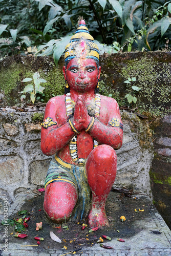 The peaceful shrine of Gaukhureshowr Mahadev in Dhulikhel photo