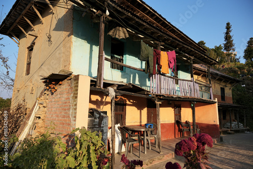 Obraz na płótnie Dhulikhel, jewel of Nepal with mountain view w salonie