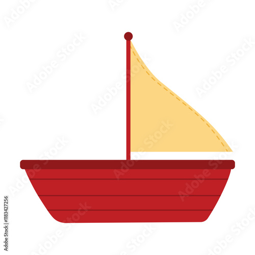 boat cartoon illustration