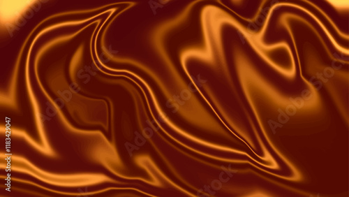 Shiny golden oily texture. Abstract gold liquid background. Liquid metal background. Shimmering, flowing, and reflective.