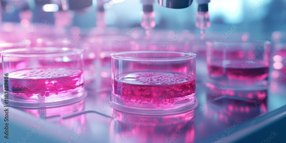 Cell culture methods showcased in a medical laboratory setting highlight the significance of cell culture in advancing medicine and understanding cellular processes within the field. Cell culture methods showcased in a medical laboratory setting highlight the significance of cell culture in advancing medicine and understanding cellular processes within the field.