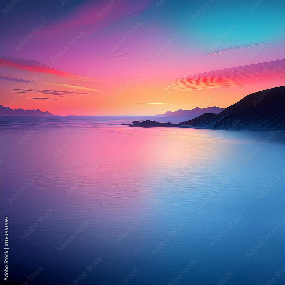 Naklejka premium Various Background