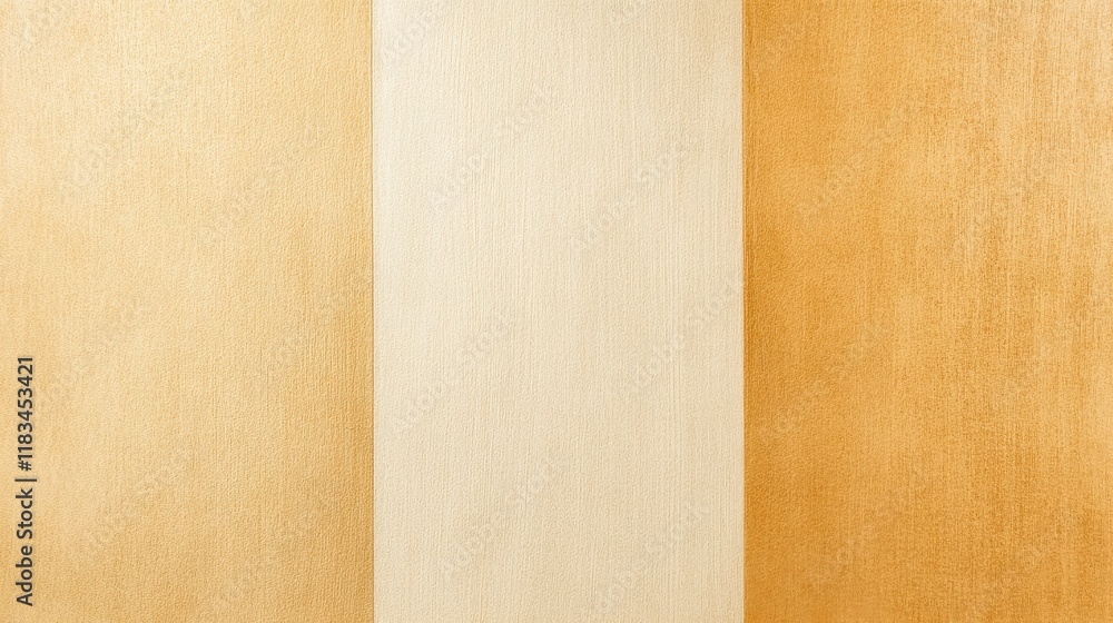 Fototapeta premium Elegant abstract background featuring a gradient of warm gold and cream tones to enhance luxurious designs