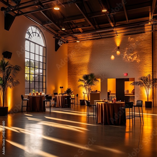 Sunlit Industrial Loft Venue: Modern Event Space photo