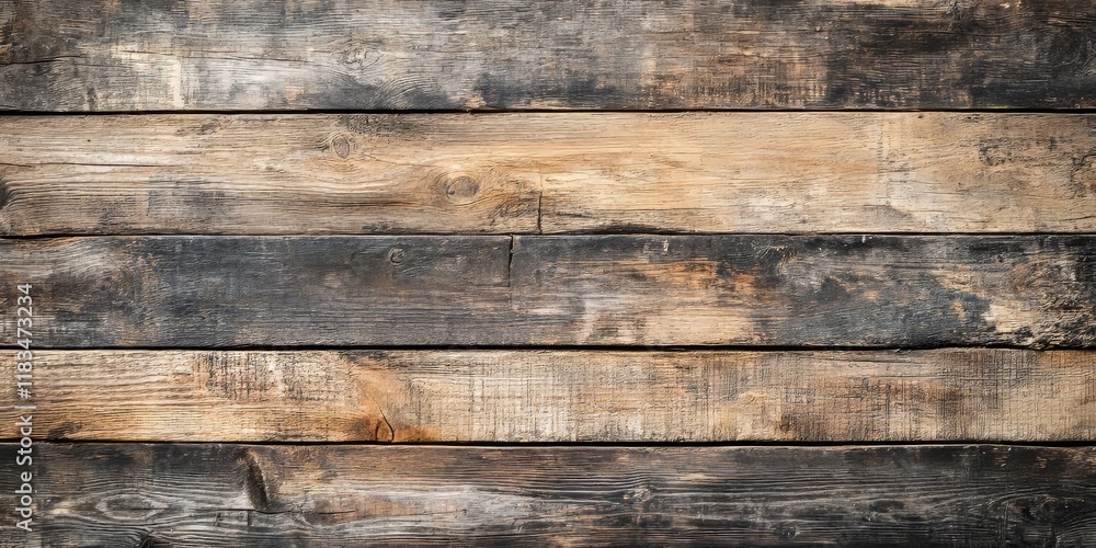 Fototapeta premium Wood grungy background featuring ample space for your design, perfect for creative projects. This wood grungy background enhances your design possibilities with its rustic texture.