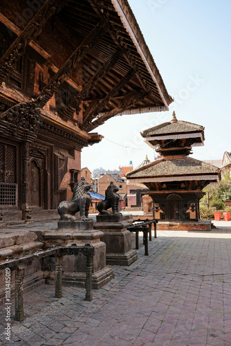 Obraz na płótnie Panauti, the heart of Newari heritage w salonie