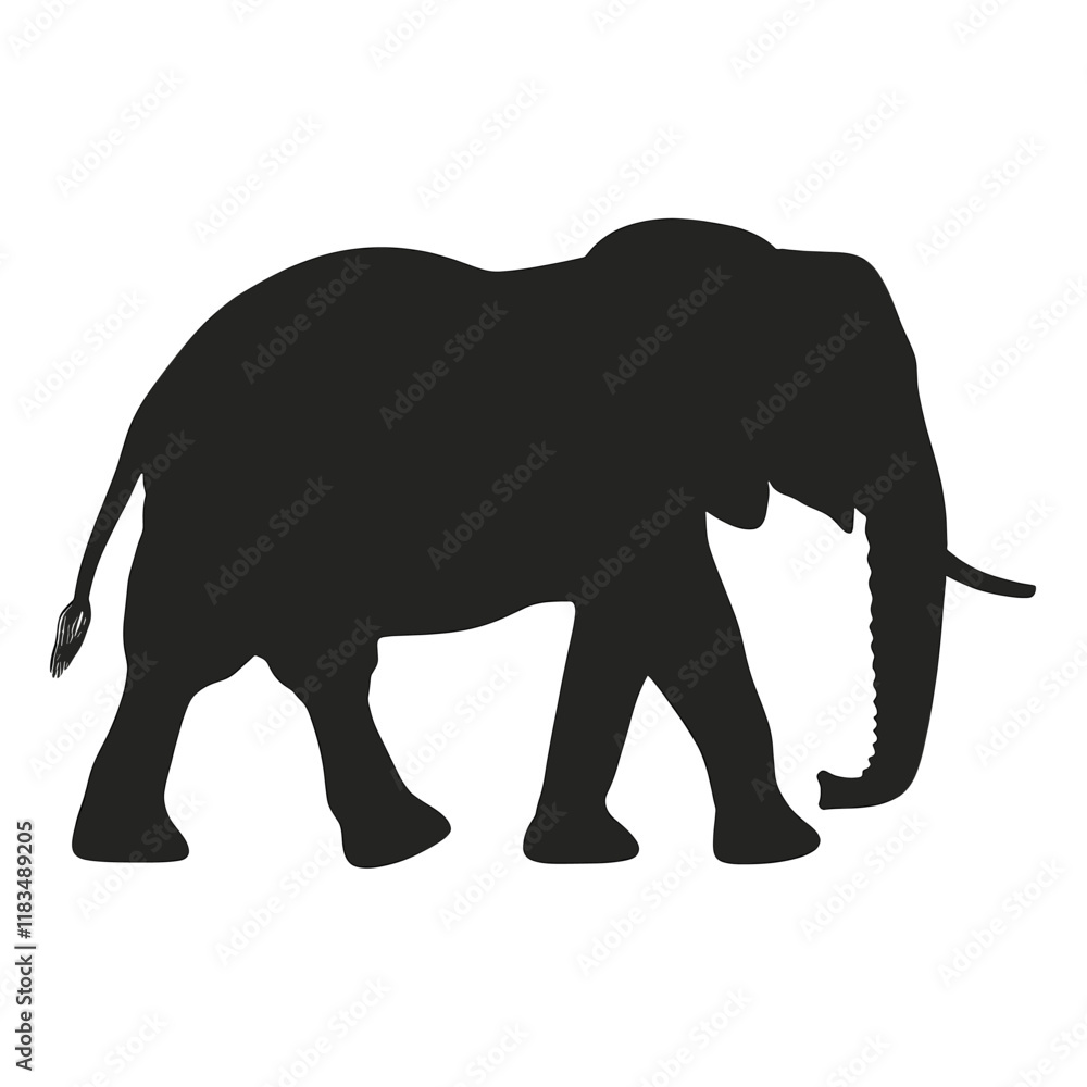 Elephant silhouette elephant wildlife vector Elephant silhouette elephant wildlife vector