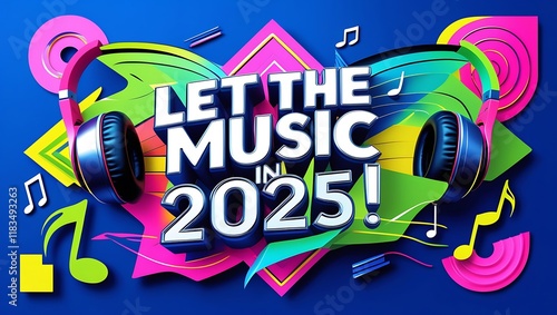 Let the Music In 2025 A vibrant New Years music celebration