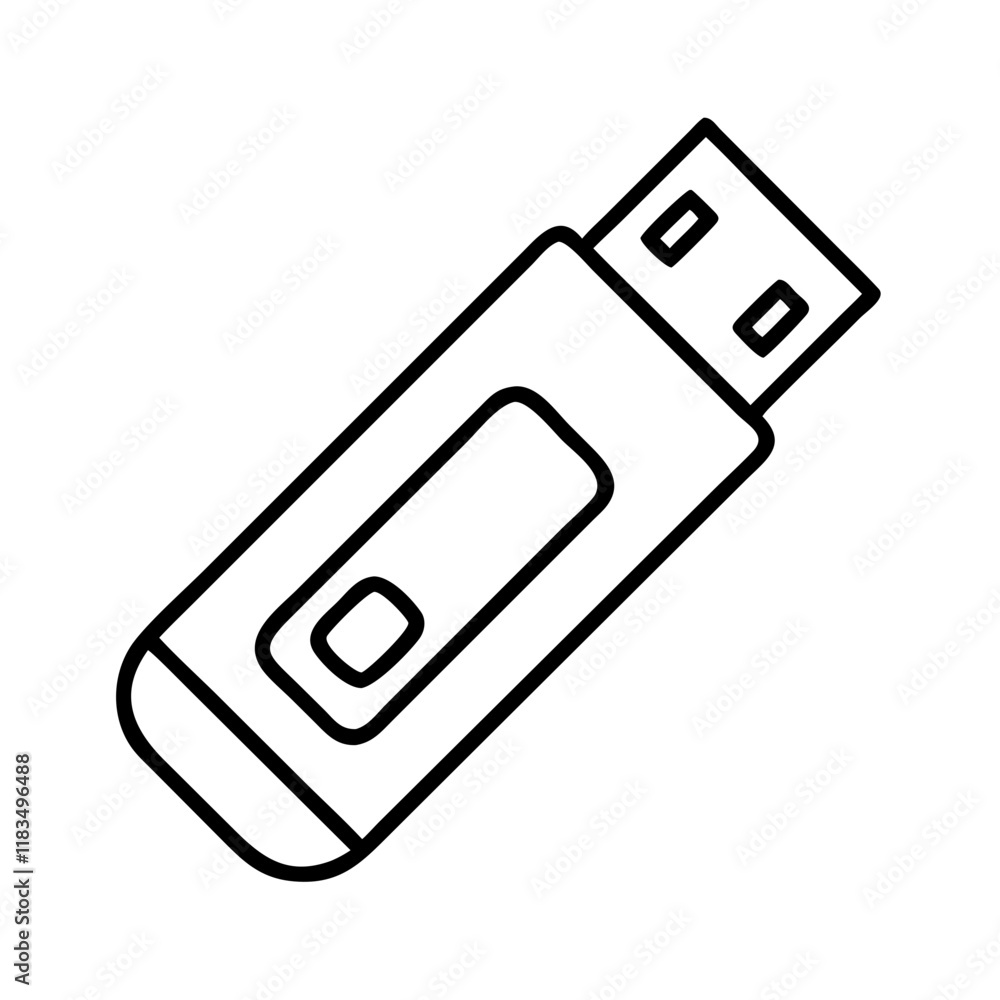 usb flash drive icon, electronics line art, electronics vector - simple black line art icon of usb flash drive perfect for logos, and electronics-themed designs. usb flash drive icon, electronics line art, electronics vector - simple black line art icon of usb flash drive perfect for logos, and electronics-themed designs.
