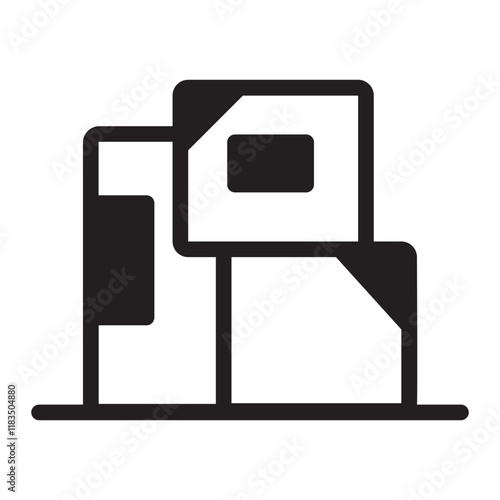 Box  glyph icon