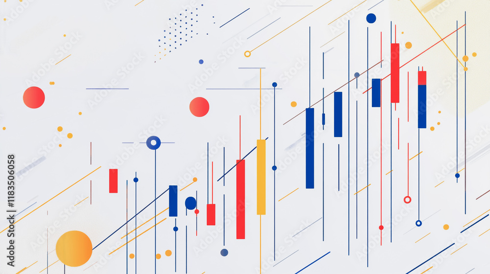 Abstract white background with Colorful charts and graphs with statistics to innovative analyze business potential and forecast future development of companies growth. Abstract white background with Colorful charts and graphs with statistics to innovative analyze business potential and forecast future development of companies growth.