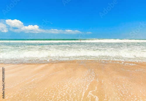 Indian Ocean. Legian, Bali. Indonesia.
