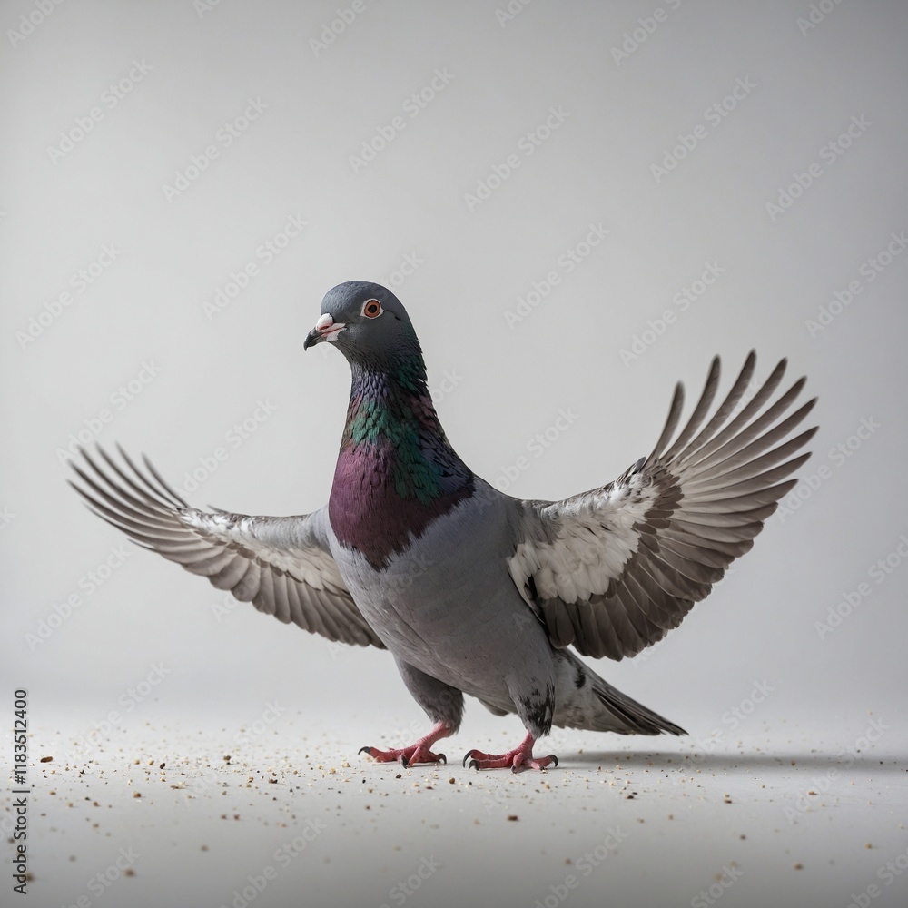 A pigeon is a medium-sized bird belonging to the family Columbidae, which includes doves. Pigeons are found in a wide variety of environments worldwide, ranging from cities to forests. A pigeon is a medium-sized bird belonging to the family Columbidae, which includes doves. Pigeons are found in a wide variety of environments worldwide, ranging from cities to forests.
