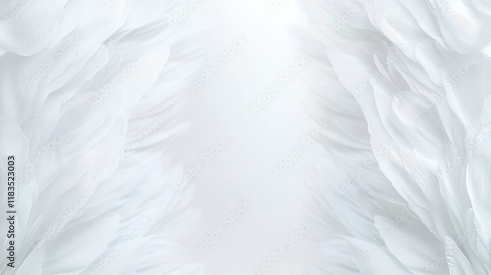 Obraz premium Abstract white background with copy space