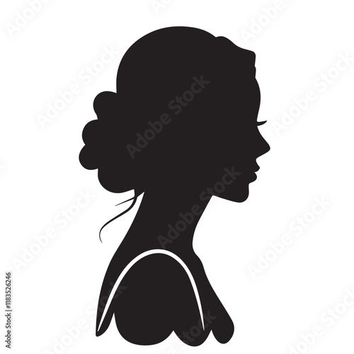 woman's day vector silhouette