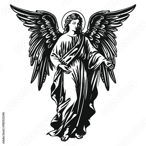 Angel angel illustration design vector