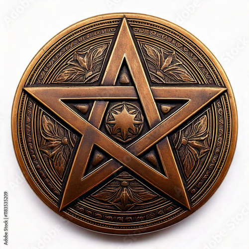  A pentagram symbol 