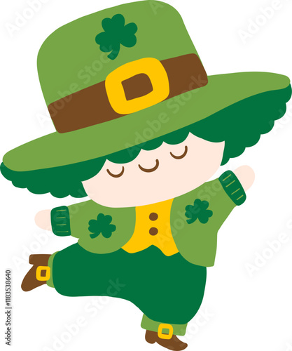 St Patrick Day Cartoon Leprechaun
