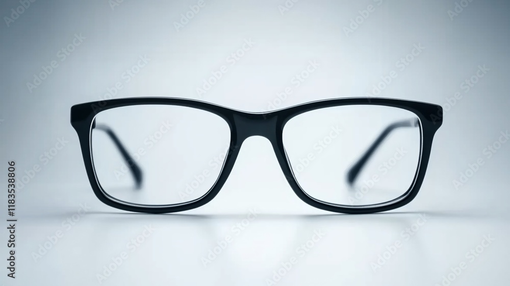 Sleek Black Eyeglasses: A Modern Classic Sleek Black Eyeglasses: A Modern Classic